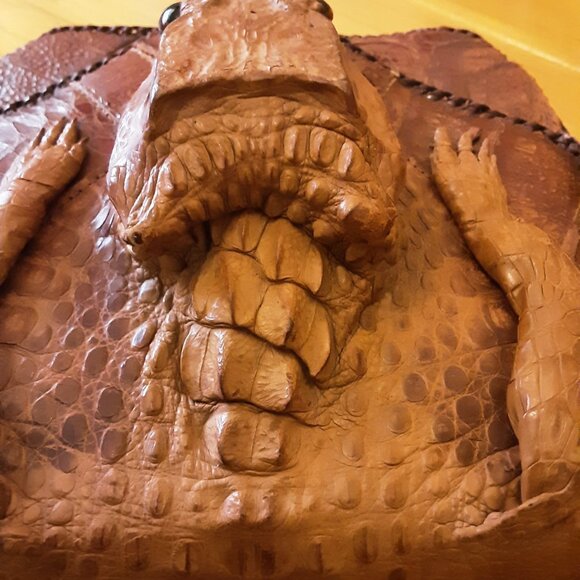 50's Vintage Alligator Leather Purse - Picture 12 of 15